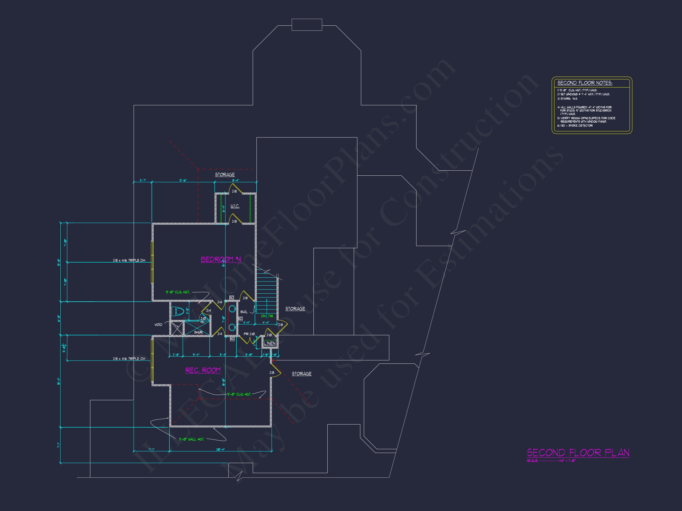 Luxury Home Blueprint with Stunning CAD Floor Plan Designs