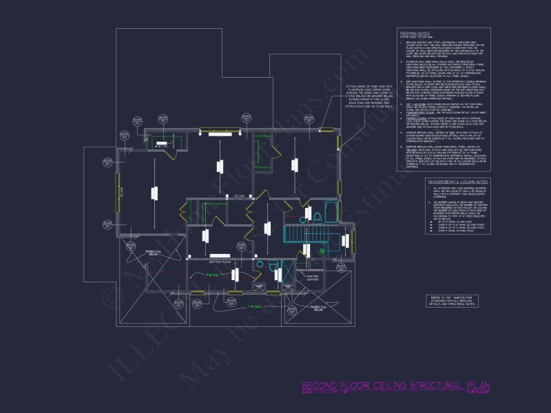 Luxury house Design with Floor Plan Blueprint and CAD Features