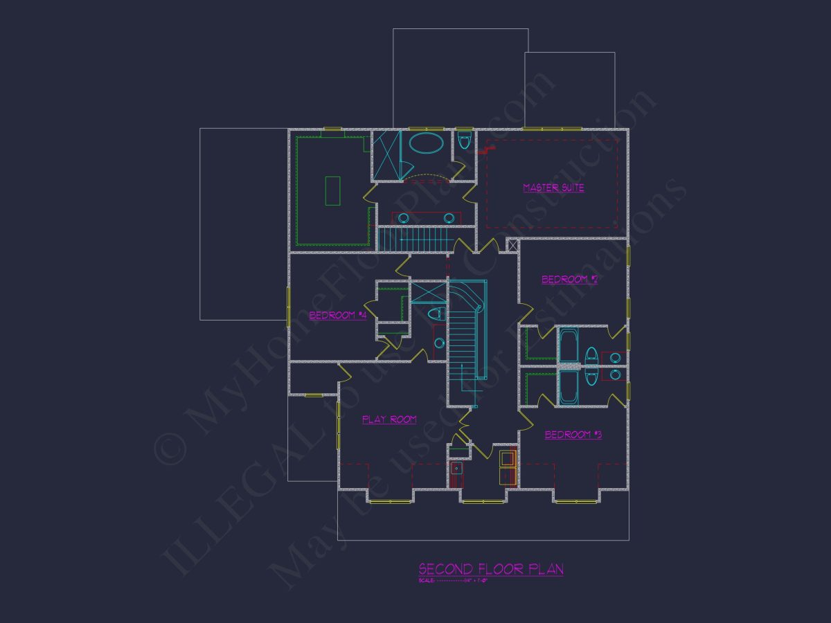 Luxury house Design with Floor Plan, Blueprint & CAD Designs