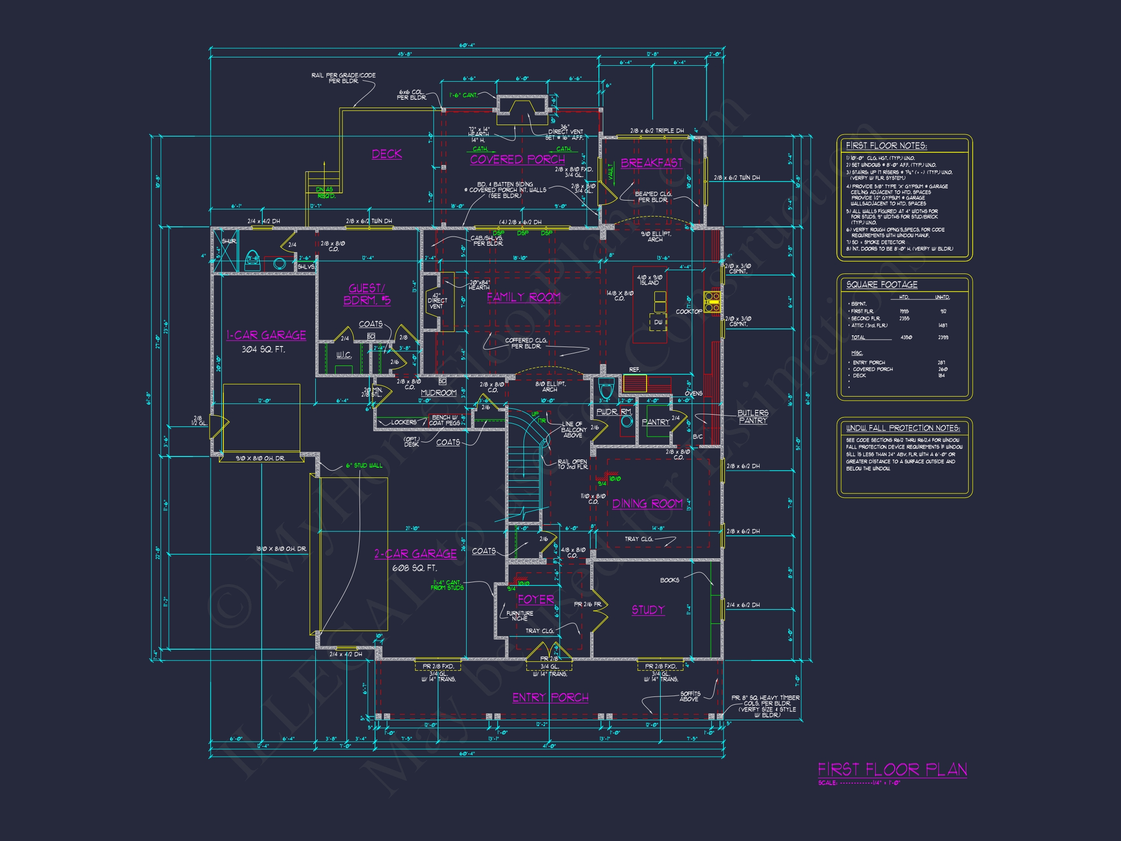 Luxury Home Design with Floor Plan,Blueprint & CAD Designs