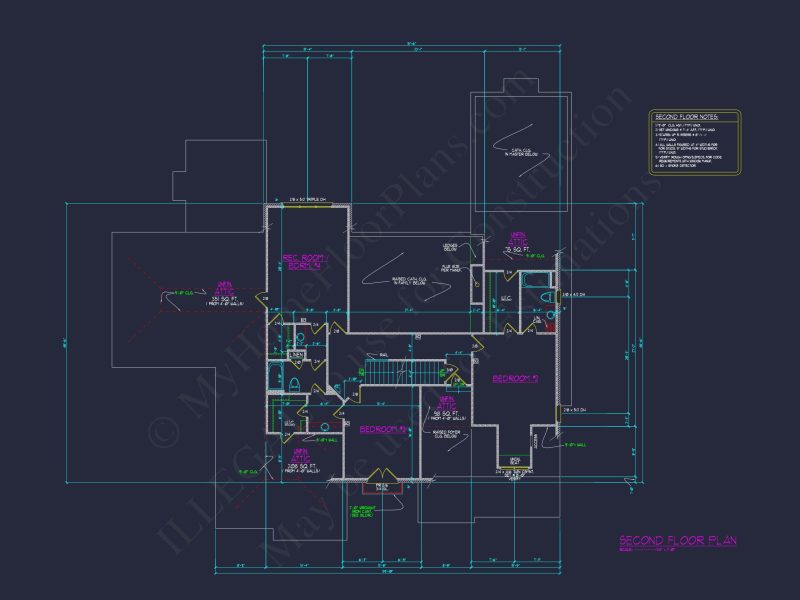 Luxury house Floor Plan with 4 Beds, Blueprint & Designs