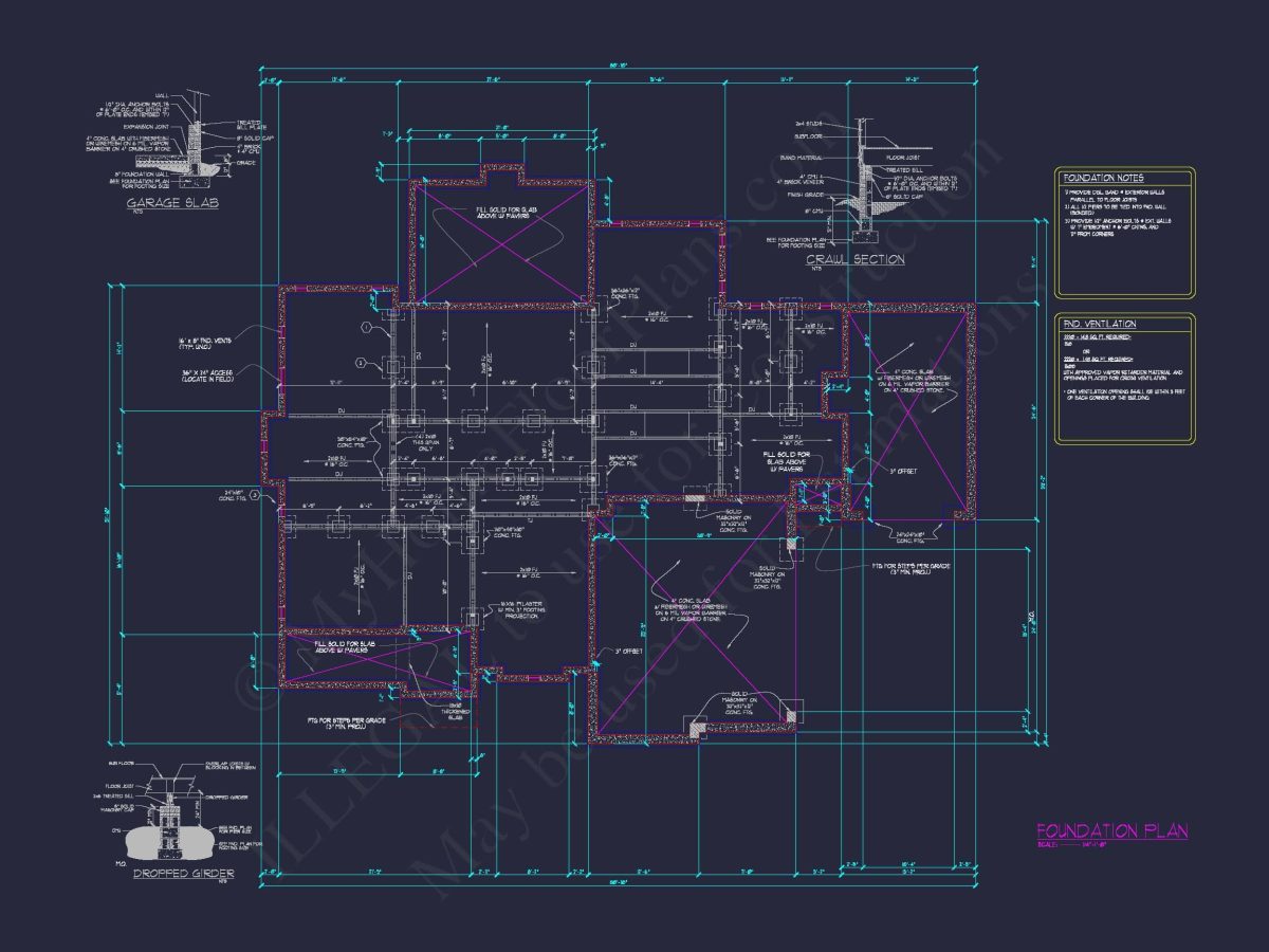 Luxury house Floor Plan with 5 Bedrooms and CAD Designs