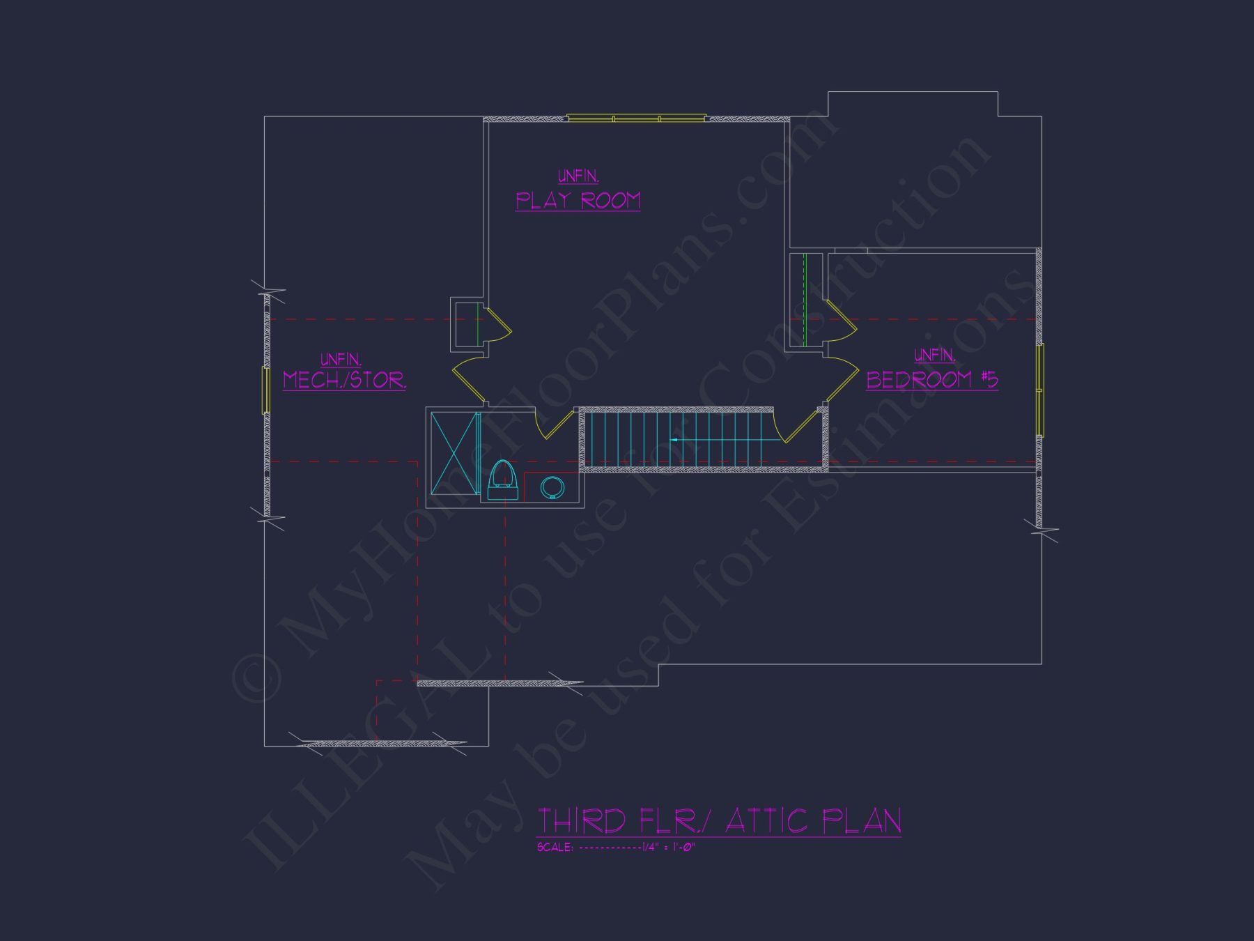 Luxury house Floor Plan with Open Concept and 3-Car Garage