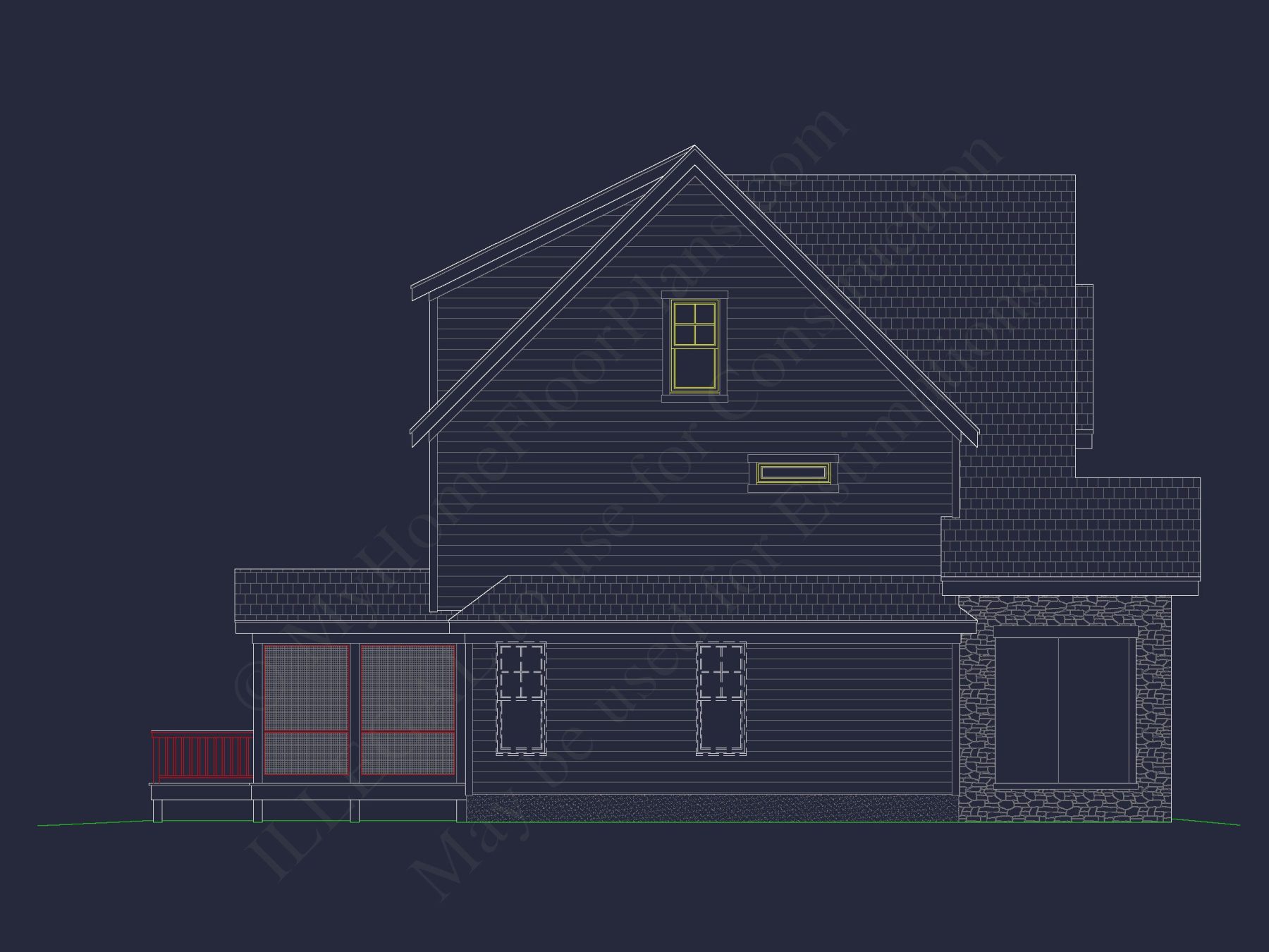 Luxury house Floor Plans with CAD & Blueprint Architecture Designs