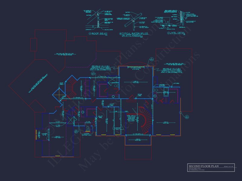 Luxury house Plan: 8043 Sq Ft, 4 Beds, 4 Baths, 3-Car Garage