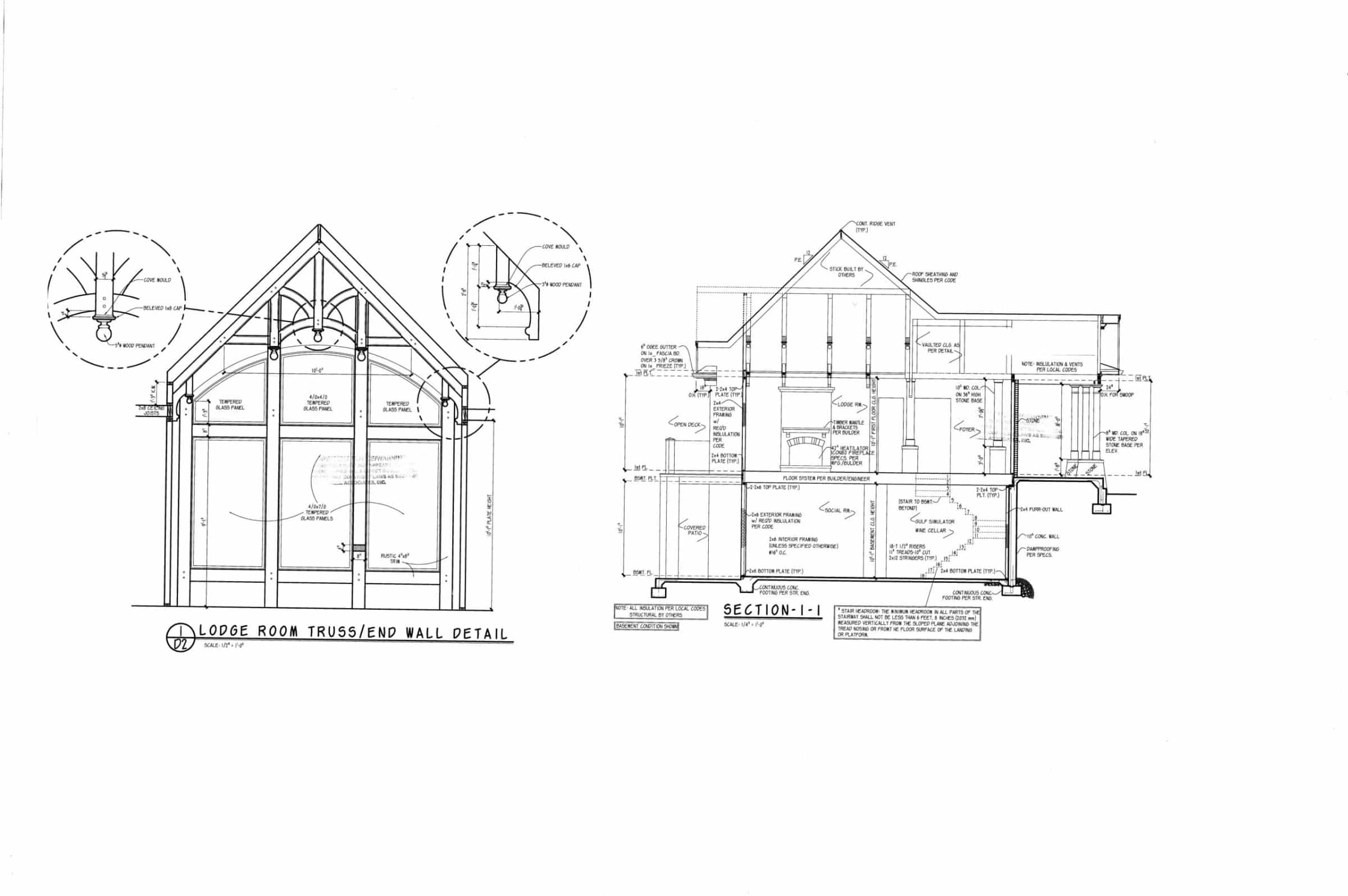 Luxury house Plan: CAD Architecture Floor Design with 5 Beds