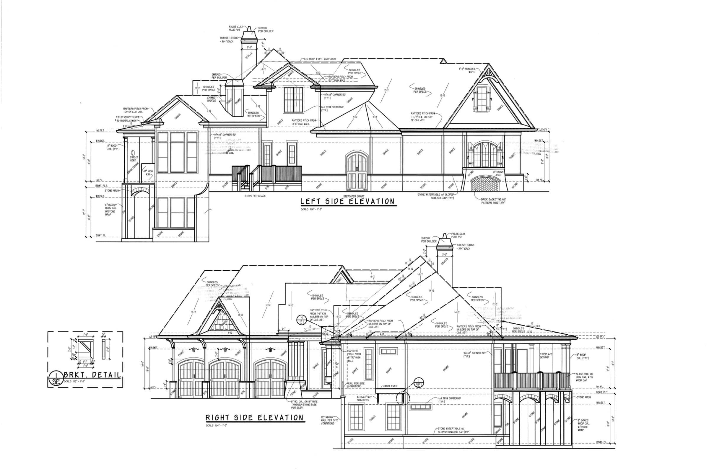 Luxury house Plan: CAD Architecture Floor Design with 5 Beds