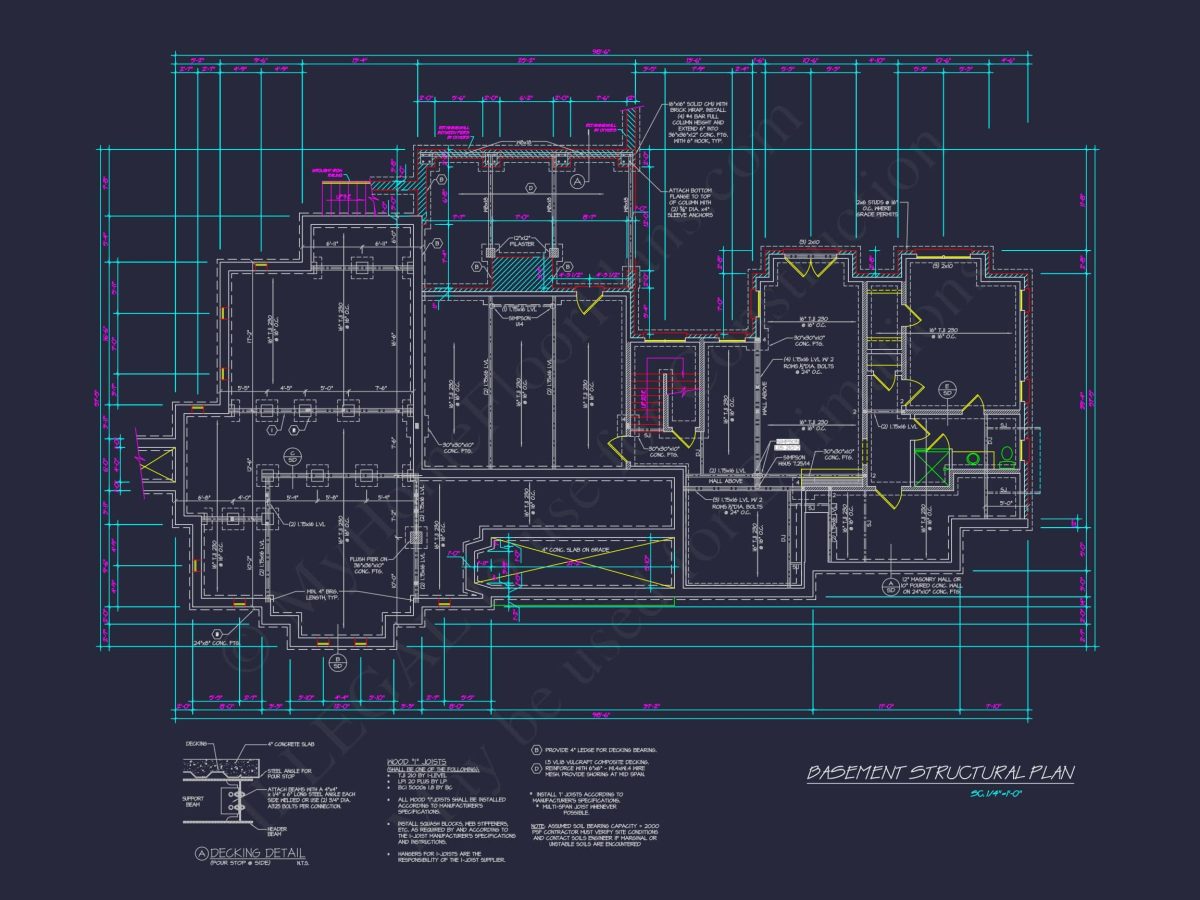 Luxury house Plan: Detailed Floor Blueprint with CAD Designs