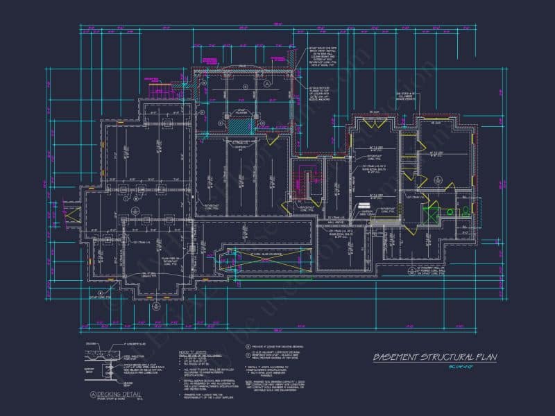 Luxury house Plan: Detailed Floor Blueprint with CAD Designs