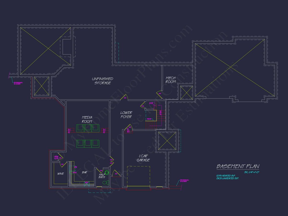 Luxury house Plan with 2 Floors and Stunning Architectural Design