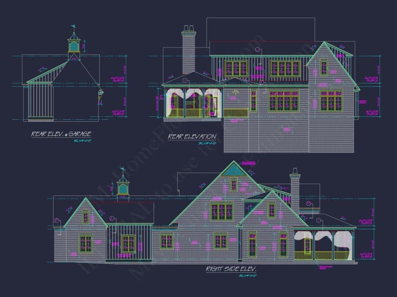 Luxury house Plan with 2 Floors and Stunning Architectural Design