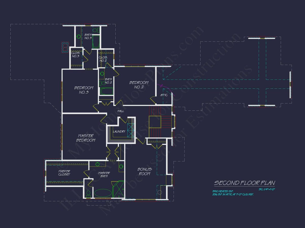 Luxury house Plan with 2 Floors and Stunning Architectural Design