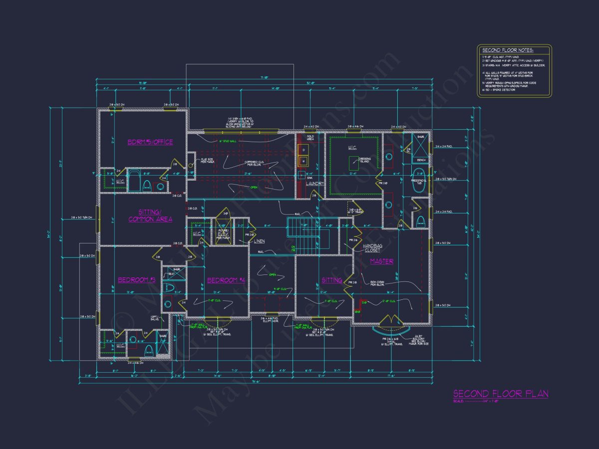 Luxury house Plan with 2-Story Design, CAD & Blueprint Features