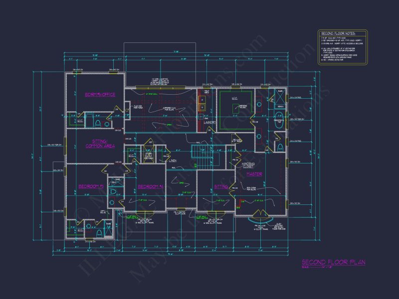 Luxury house Plan with 2-Story Design, CAD & Blueprint Features