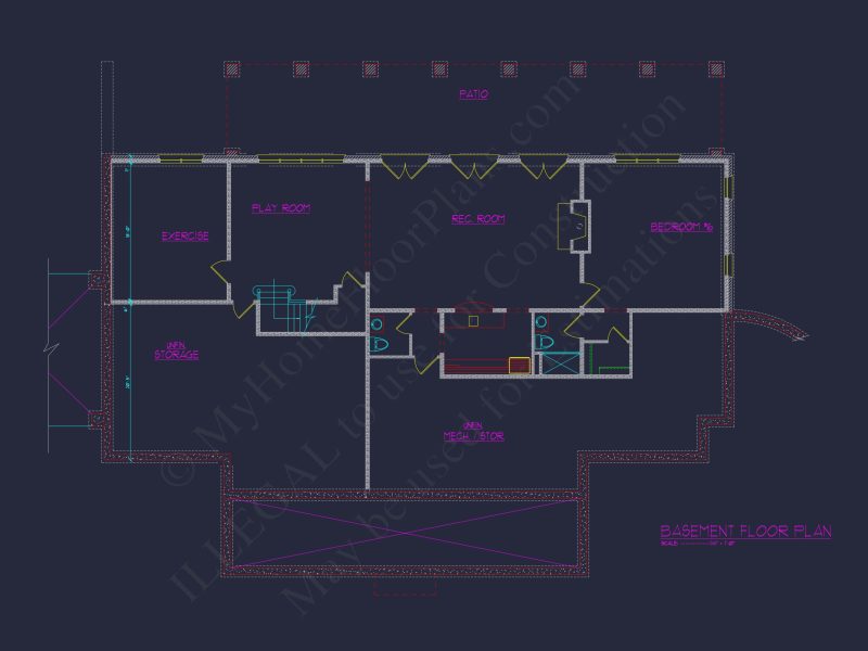 Luxury house Plan with 2-Story Designs and CAD Blueprints