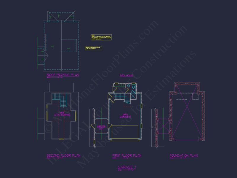 Luxury house Plan with 3 Floors, CAD Blueprint & Designs