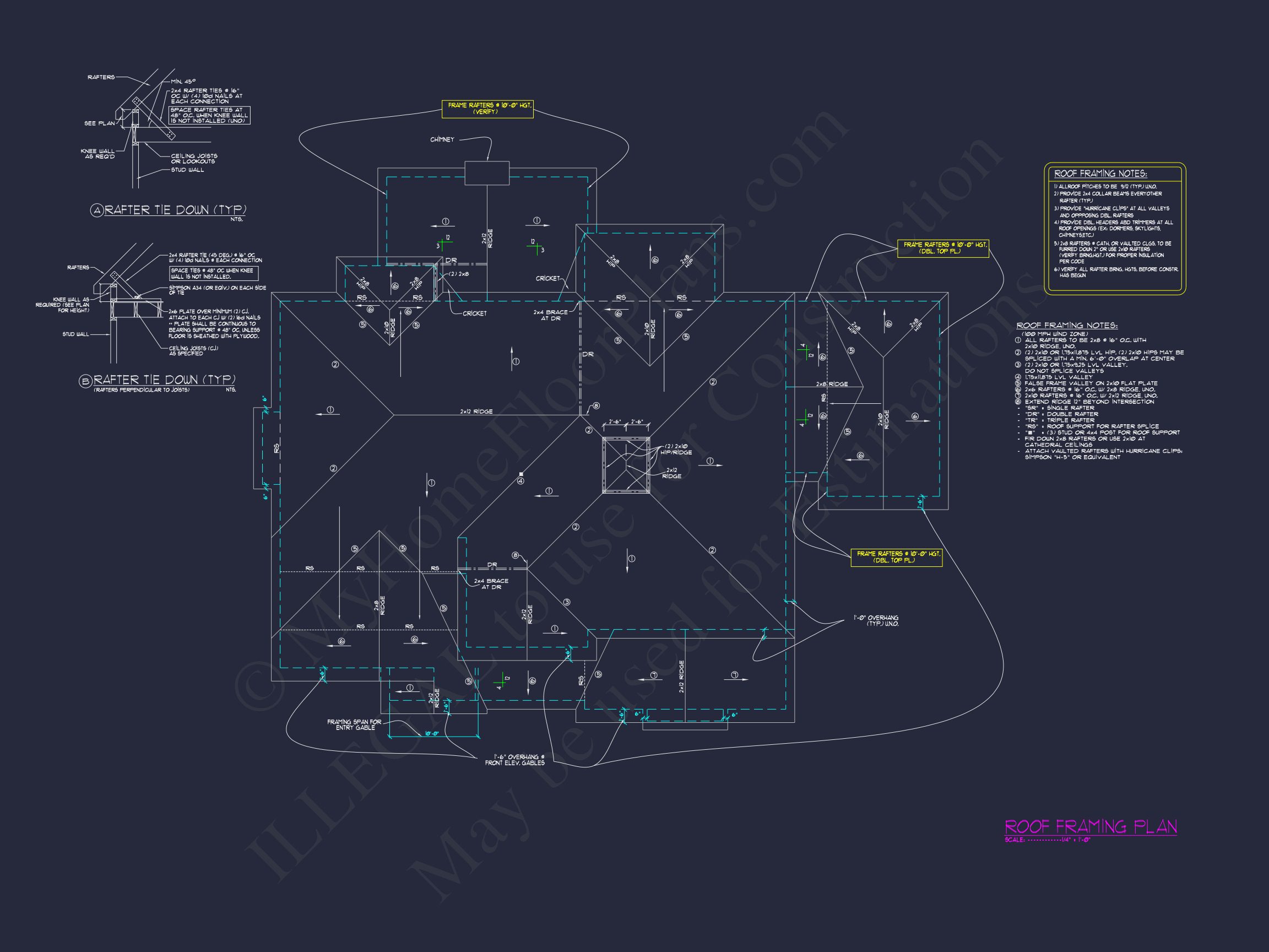 Luxury house Plan with 3 Floors,CAD Blueprints & Modern Design