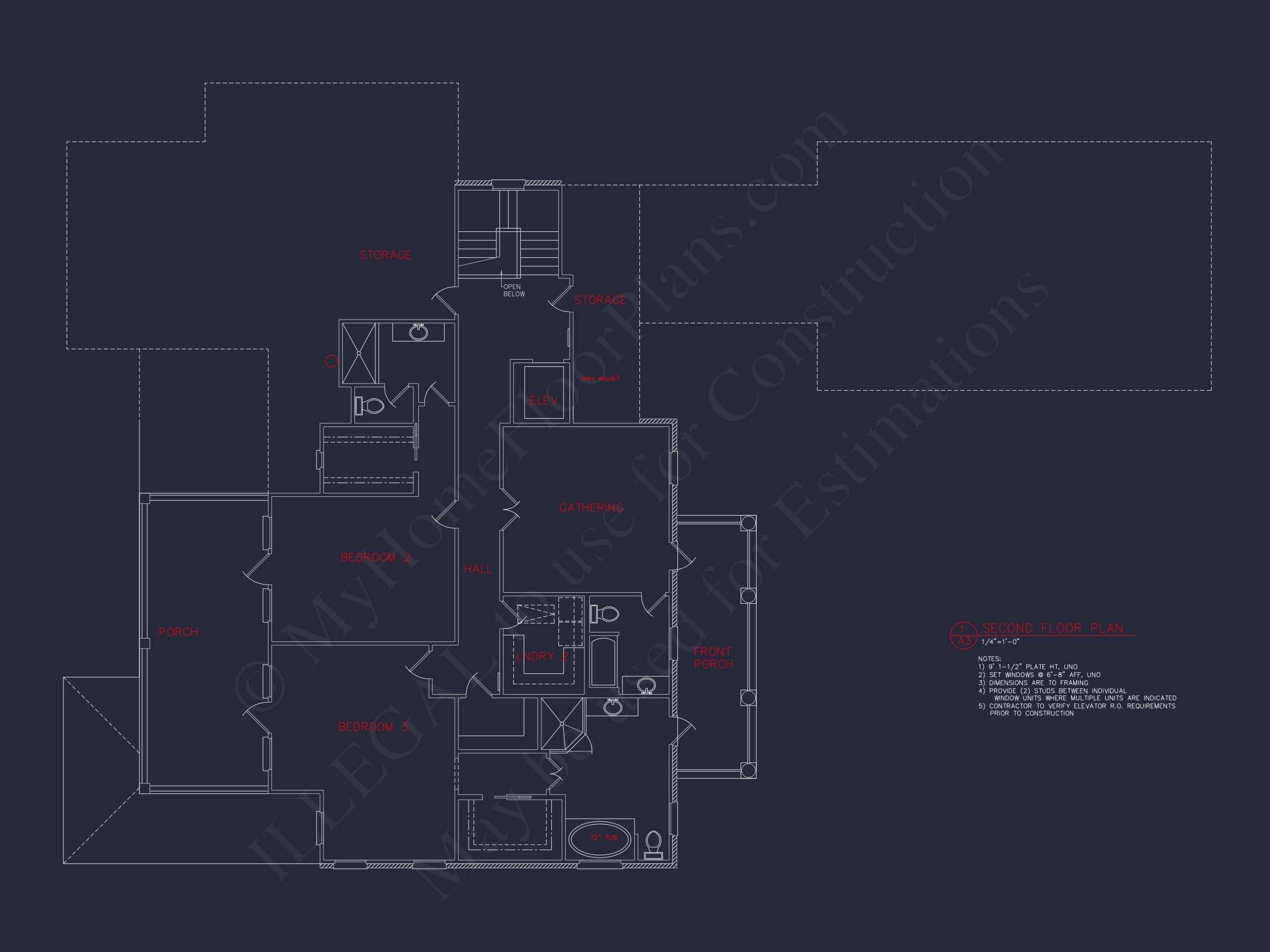 Luxury Home Plan with 3 Floors,CAD Blueprints,and Classic Designs