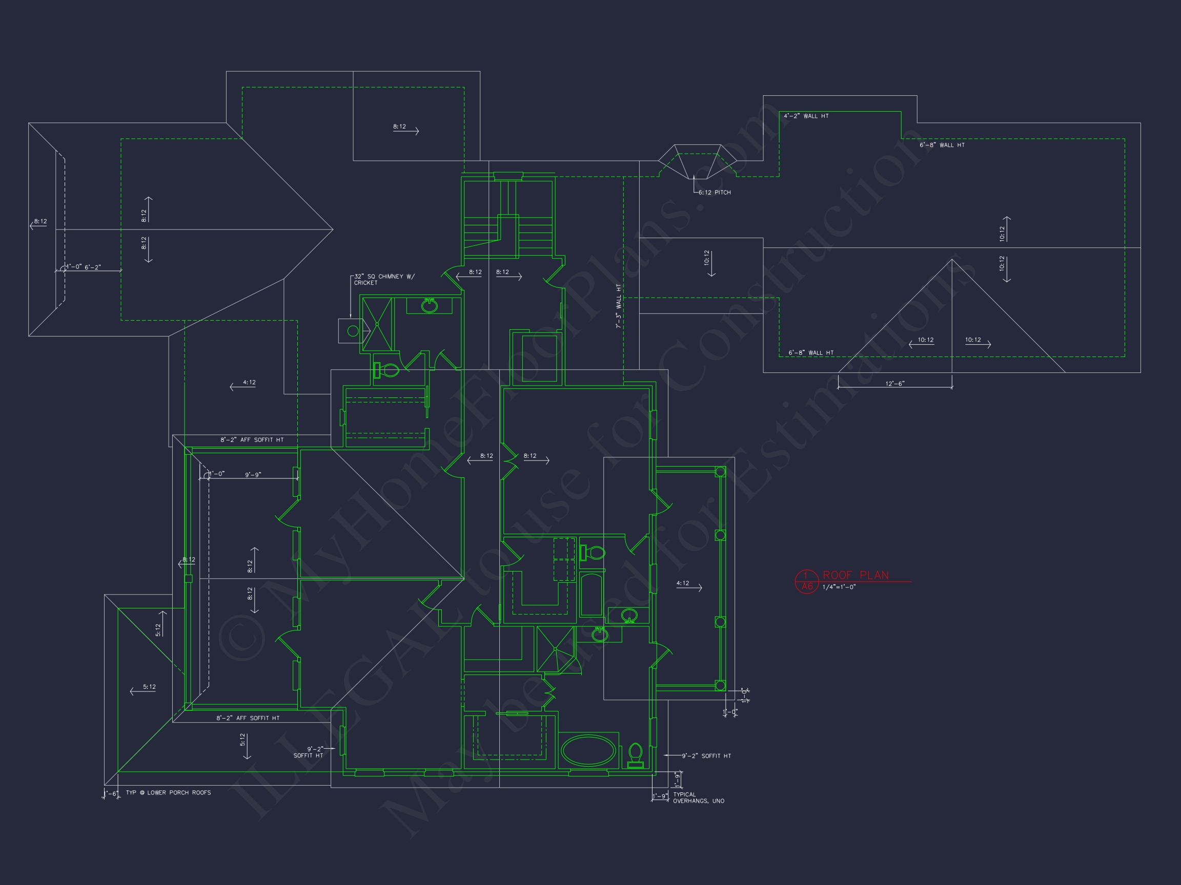 Luxury Home Plan with 3 Floors,CAD Blueprints,and Classic Designs