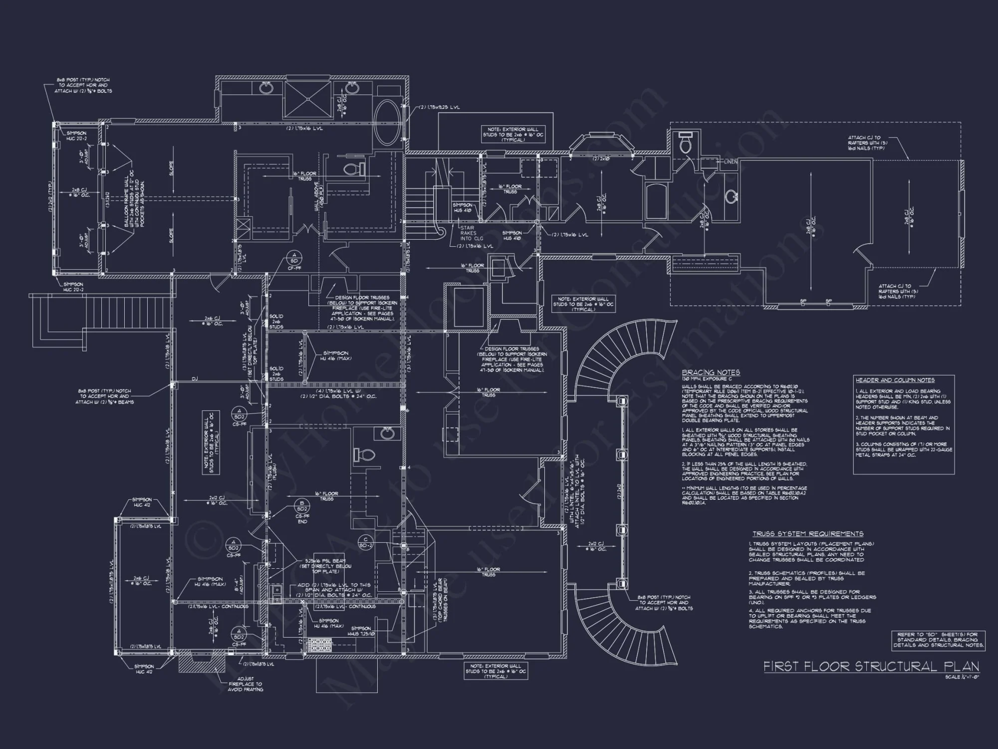 Luxury house Plan with 3 Floors, CAD Blueprints, and Classic Designs