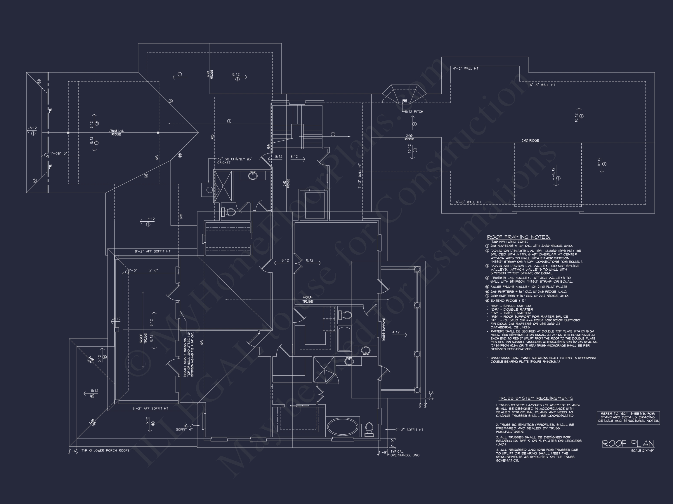 Luxury Home Plan with 3 Floors,CAD Blueprints,and Classic Designs