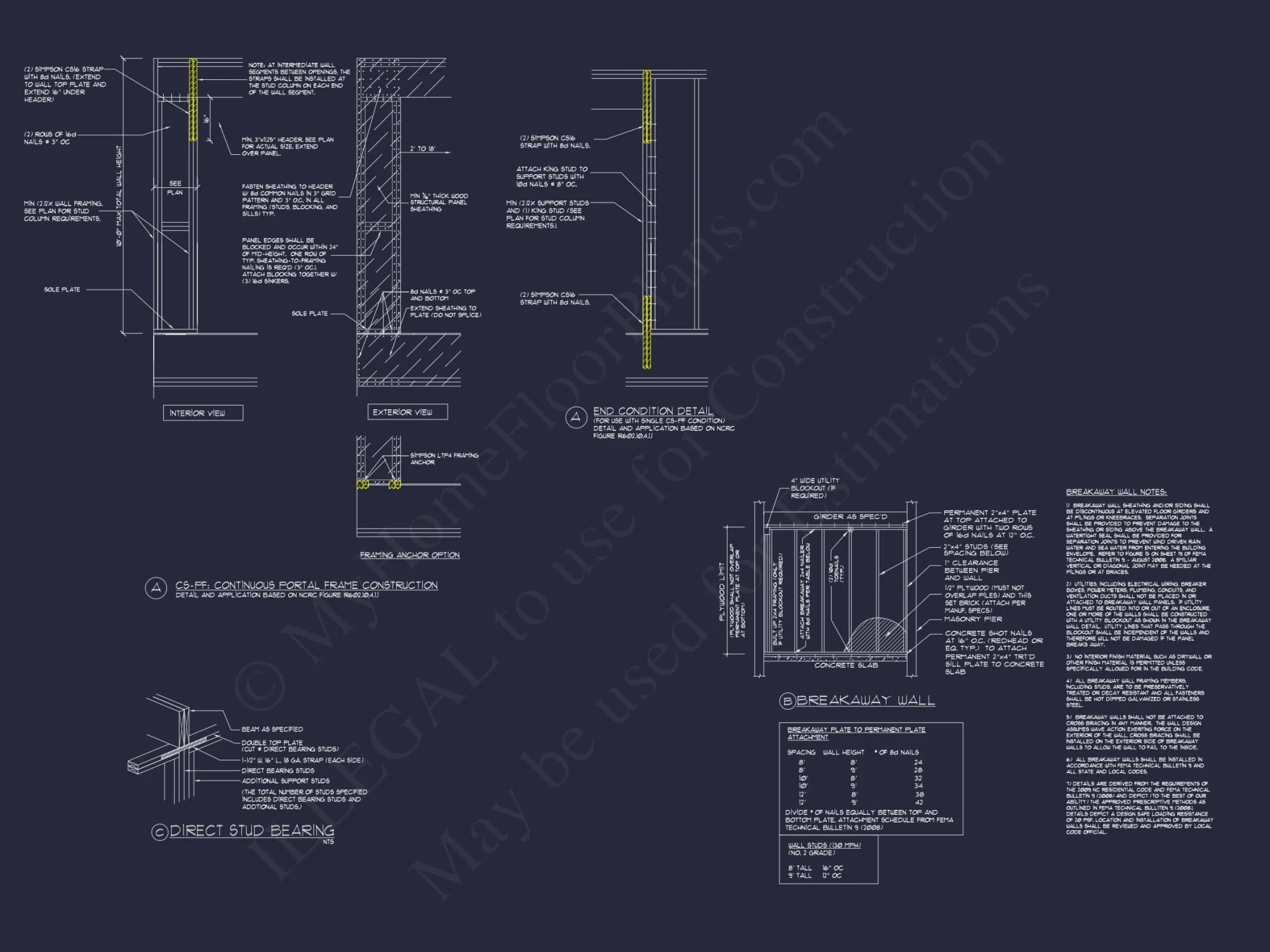 Luxury house Plan with 3 Floors, CAD Blueprints, and Classic Designs