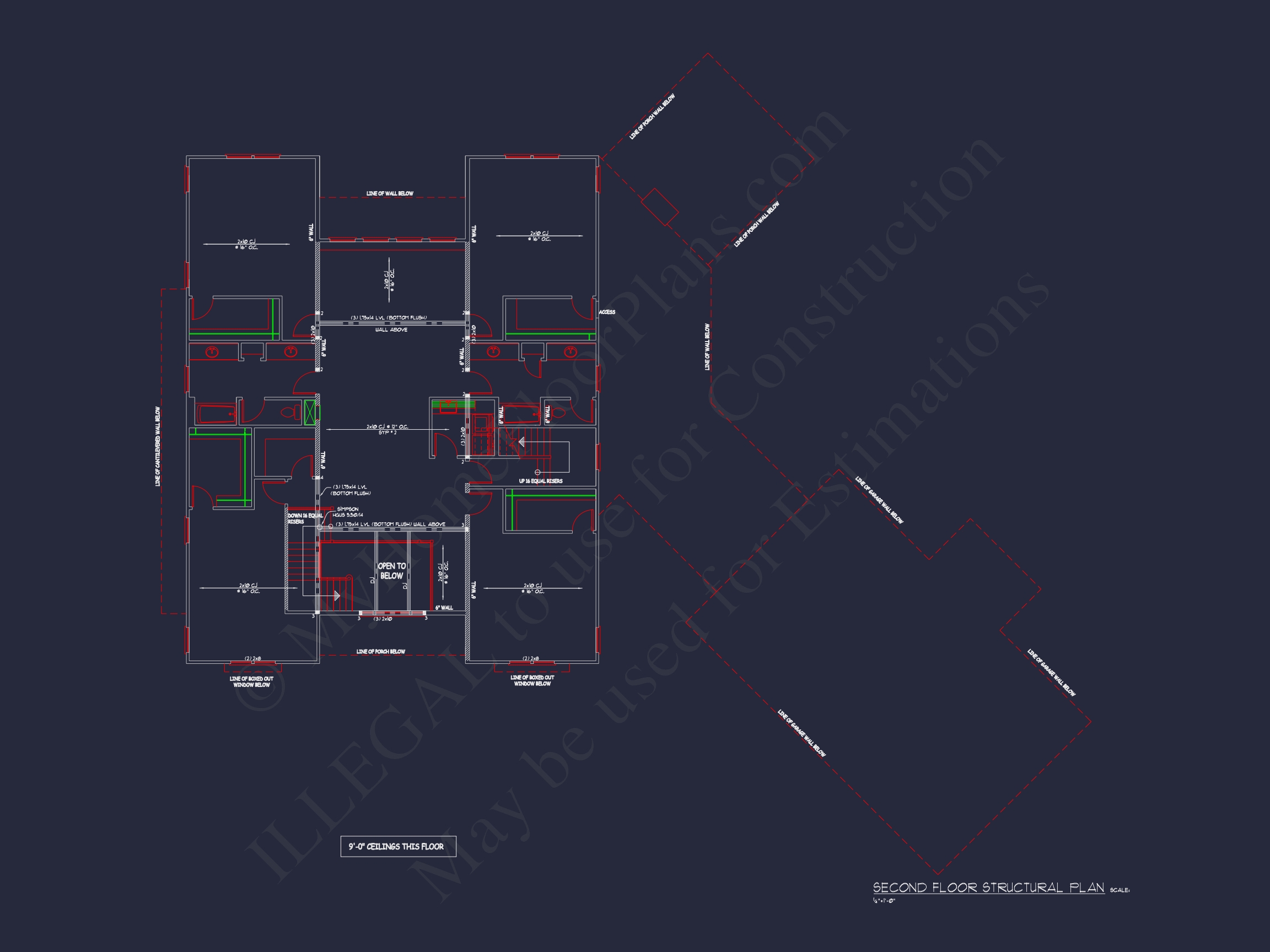 Luxury Home Plan with 3 Story Architecture and Open Floor Plan