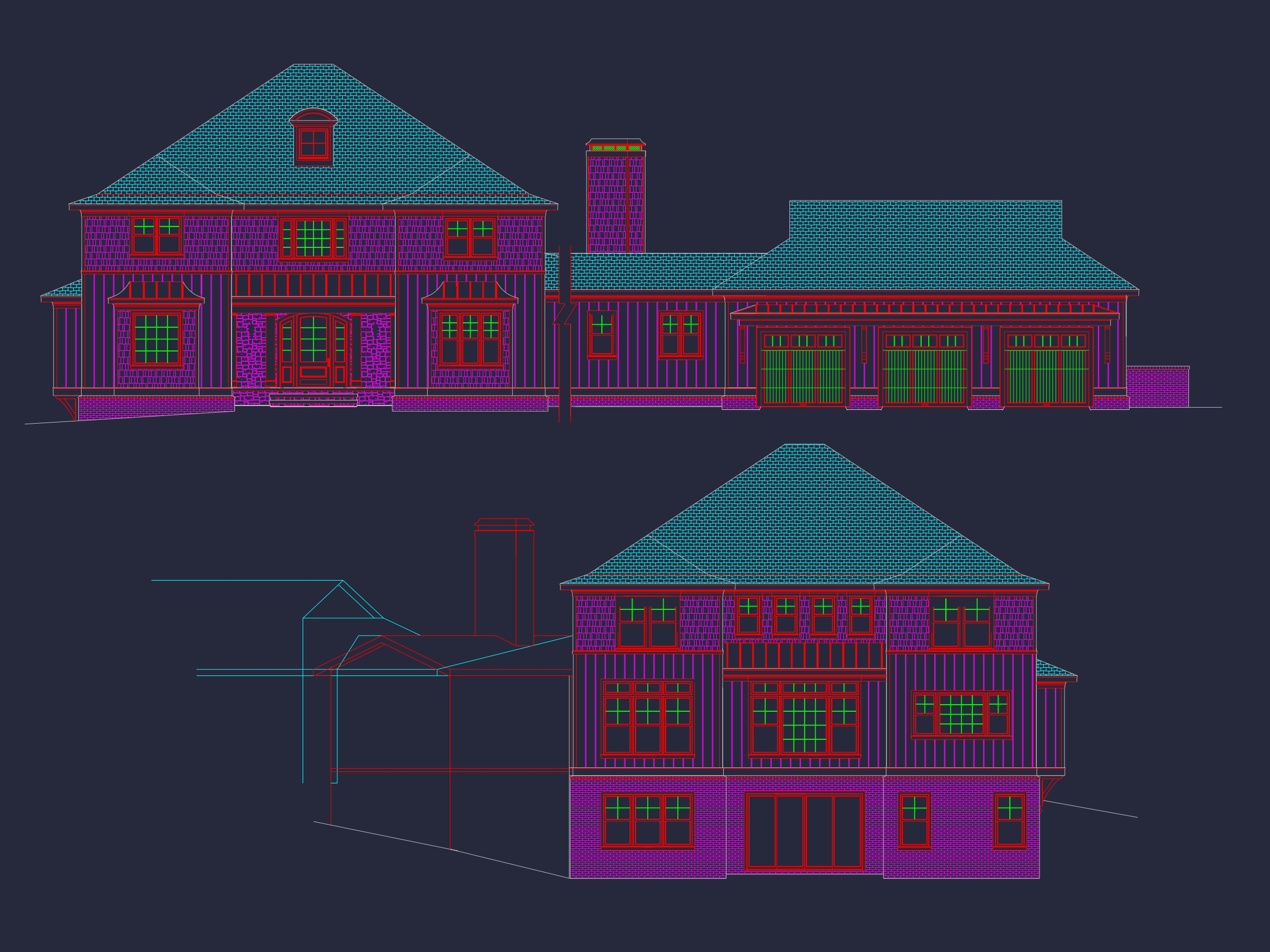 Luxury Home Plan with 3 Story Architecture and Open Floor Plan