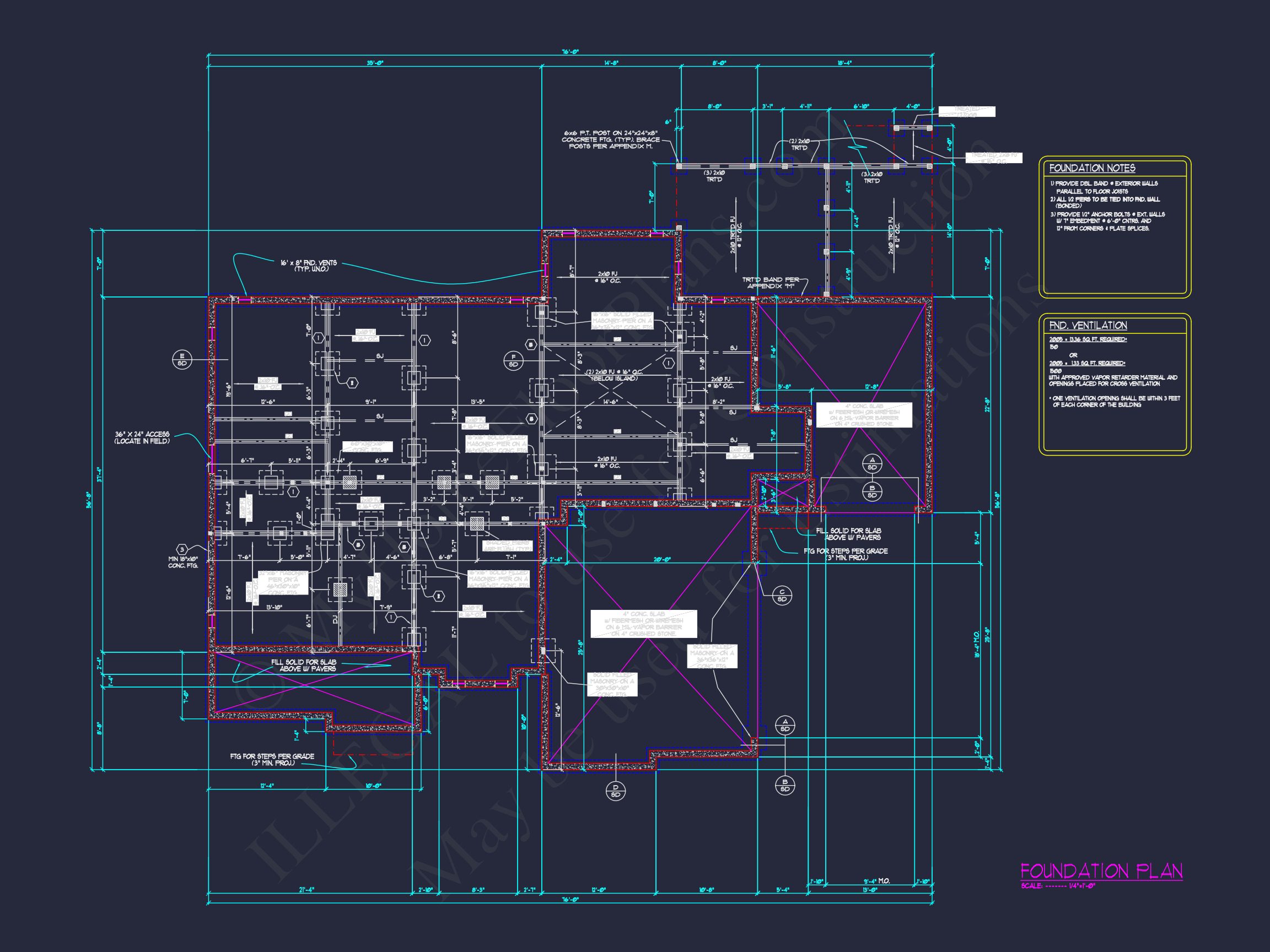 Luxury house Plan with 5 Bedrooms and Detailed CAD Designs