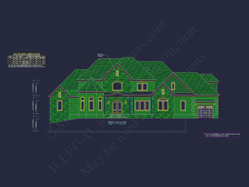 Luxury house Plan with Architect-Approved Blueprint Designs