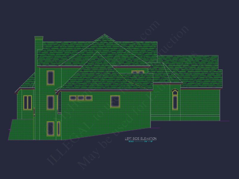 Luxury house Plan with Architect-Approved Blueprint Designs