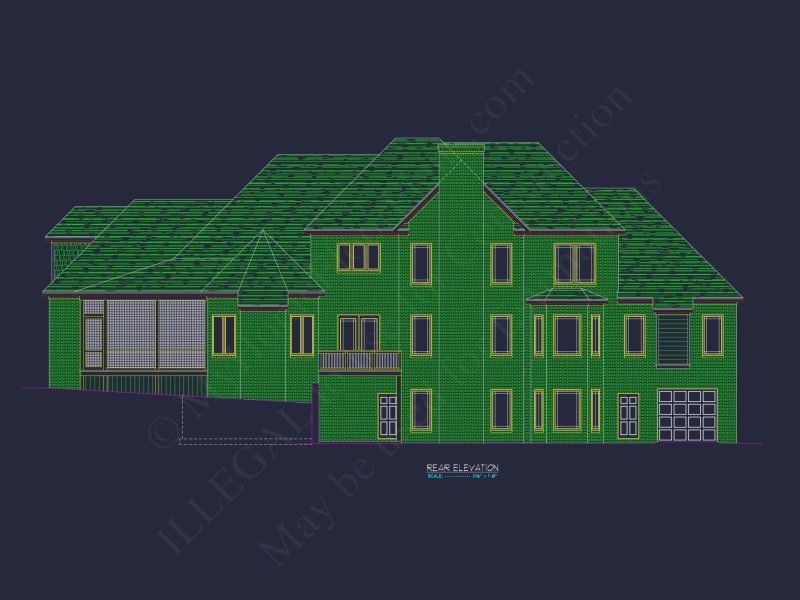 Luxury house Plan with Architect-Approved Blueprint Designs