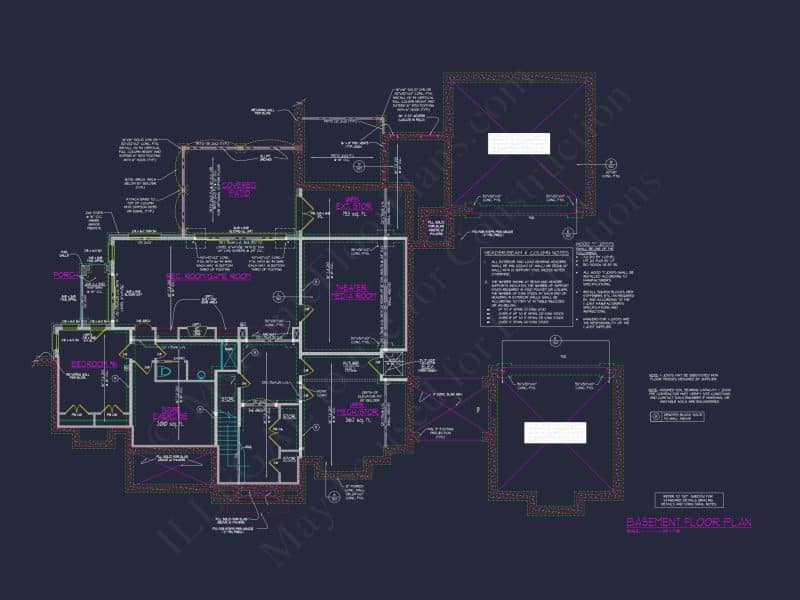 Luxury house Plan with CAD Architecture and Detailed Blueprints