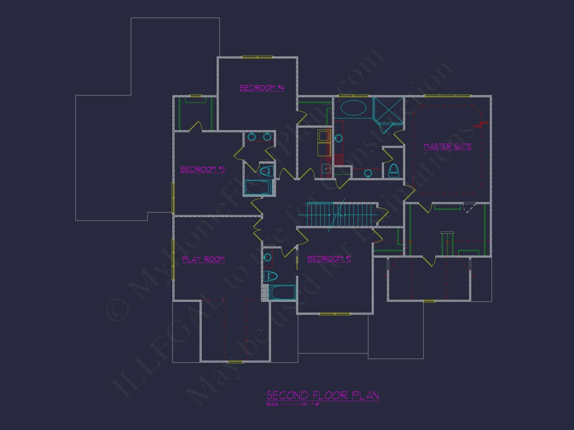 Luxury house Plan with CAD Blueprint and Modern Designs