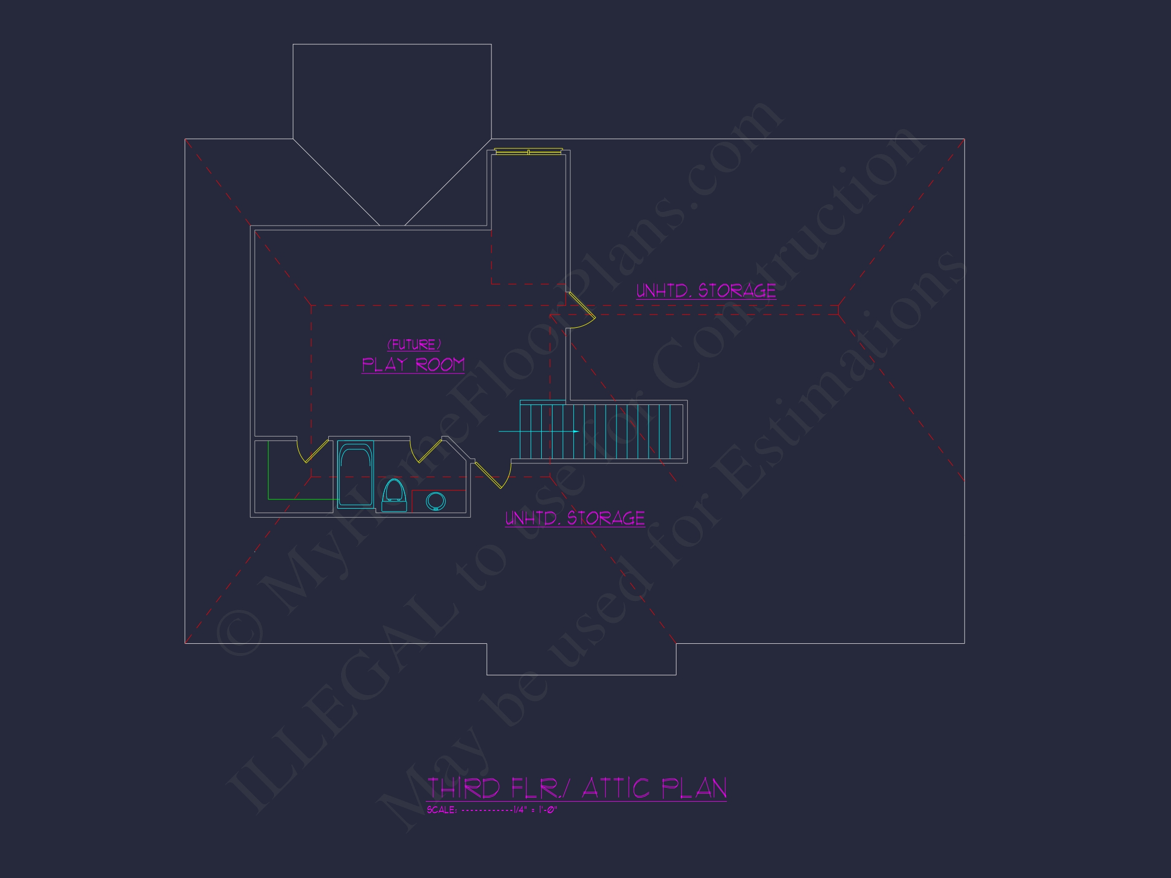 Luxury Home Plan with CAD Blueprint and Modern Designs