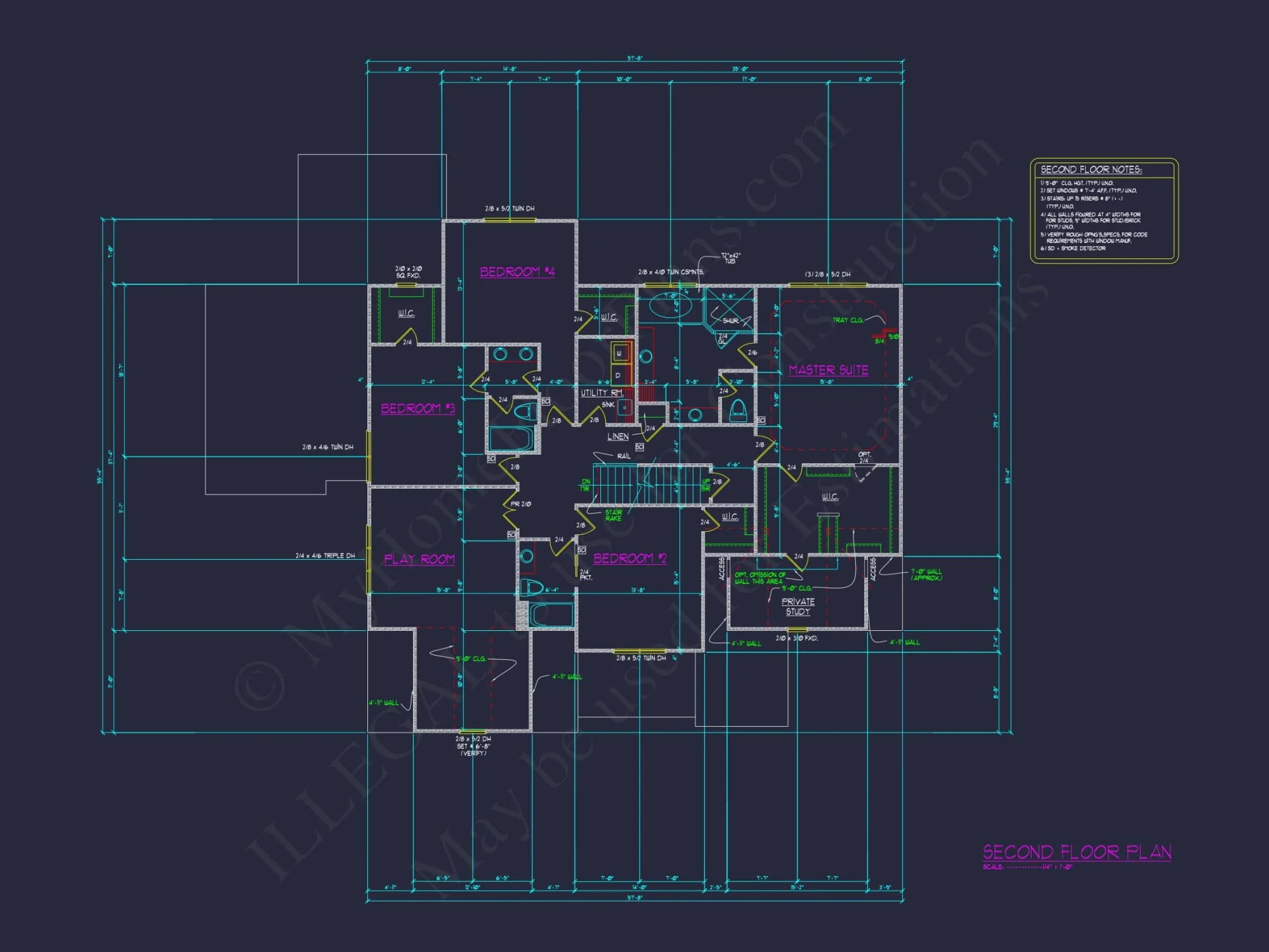 Luxury house Plan with CAD Blueprint and Modern Designs