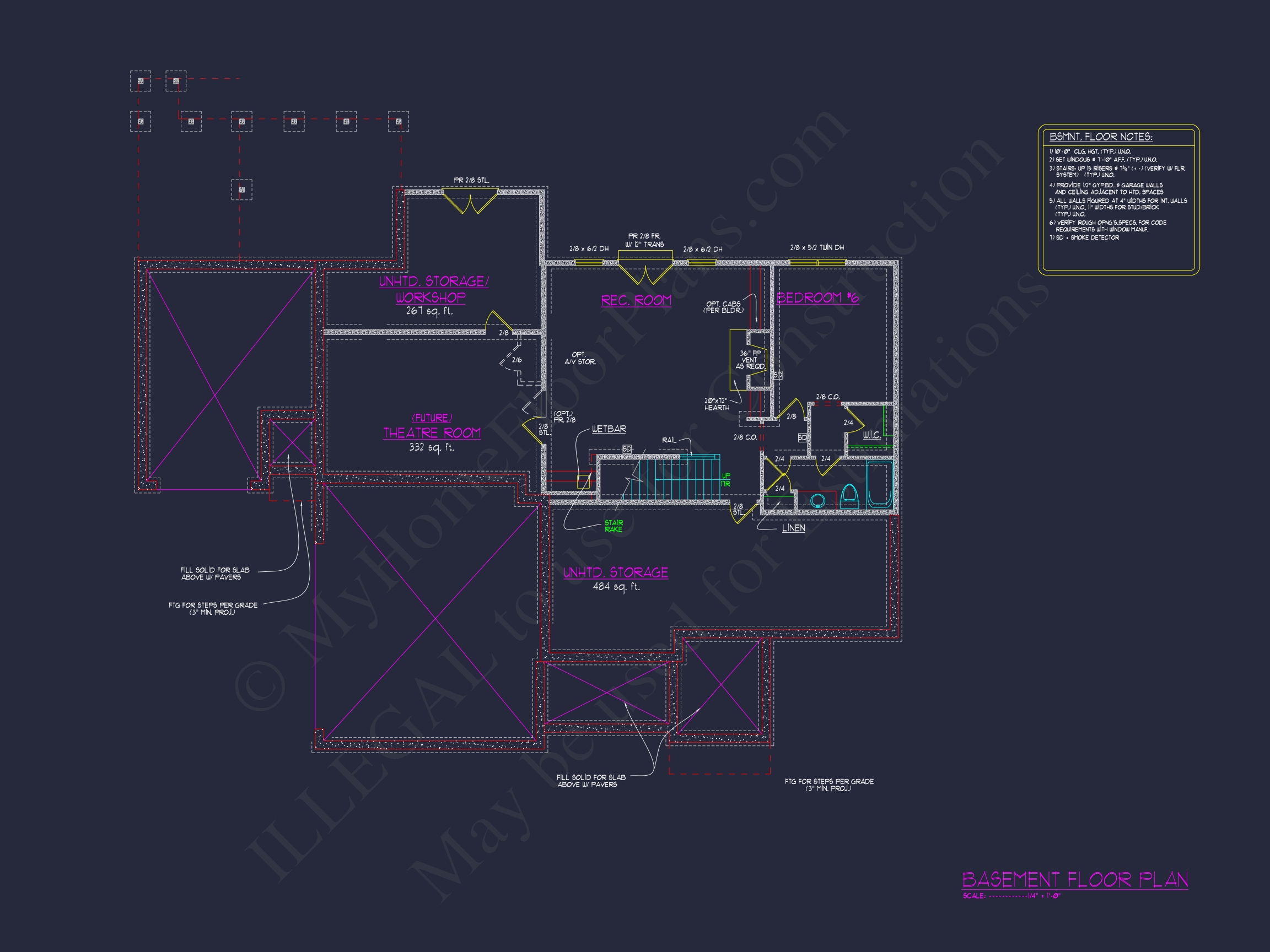 Luxury Home Plan with CAD Blueprint and Modern Designs