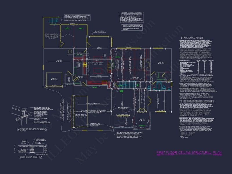 Luxury house Plan with CAD Blueprint and Modern Designs