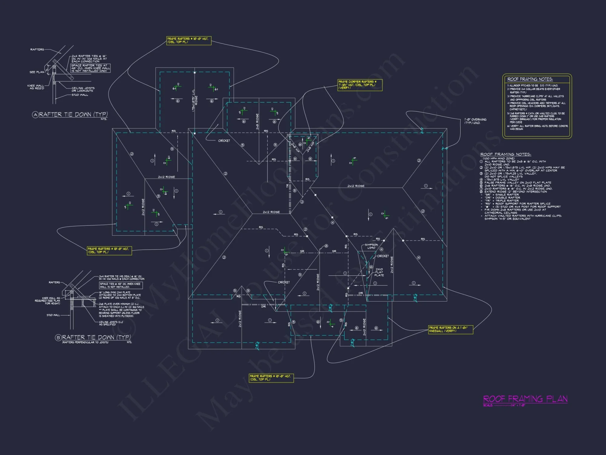 Luxury house Plan with CAD Blueprint and Modern Designs