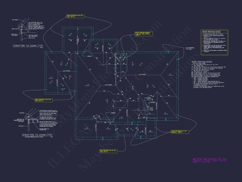 Luxury house Plan with CAD Blueprint and Modern Designs
