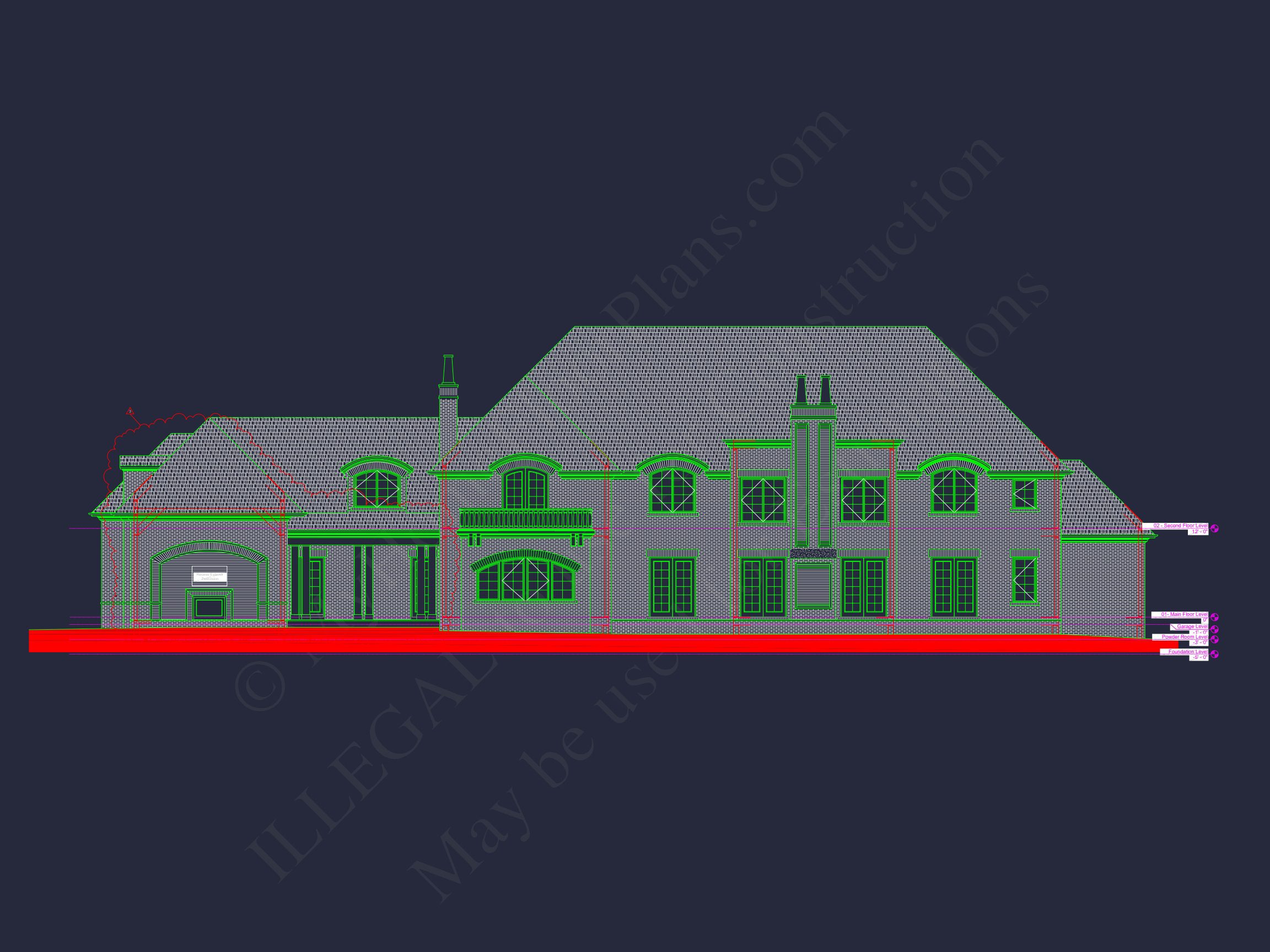 2-Story French Design
