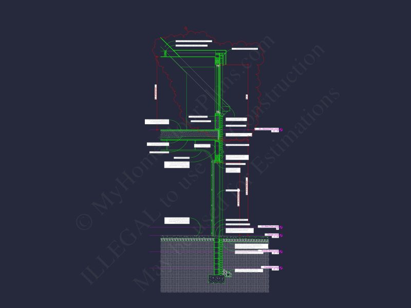 Luxury house Plan with CAD Blueprints