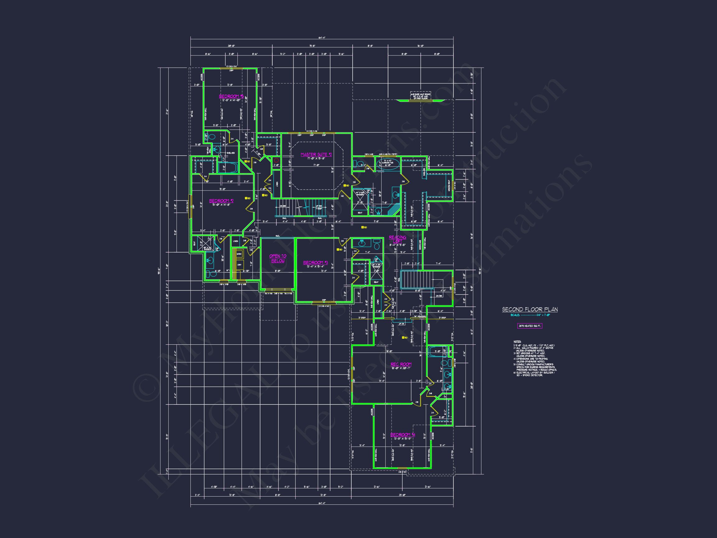 Luxury Home Plan with CAD Floor Plans & Architectural Designs