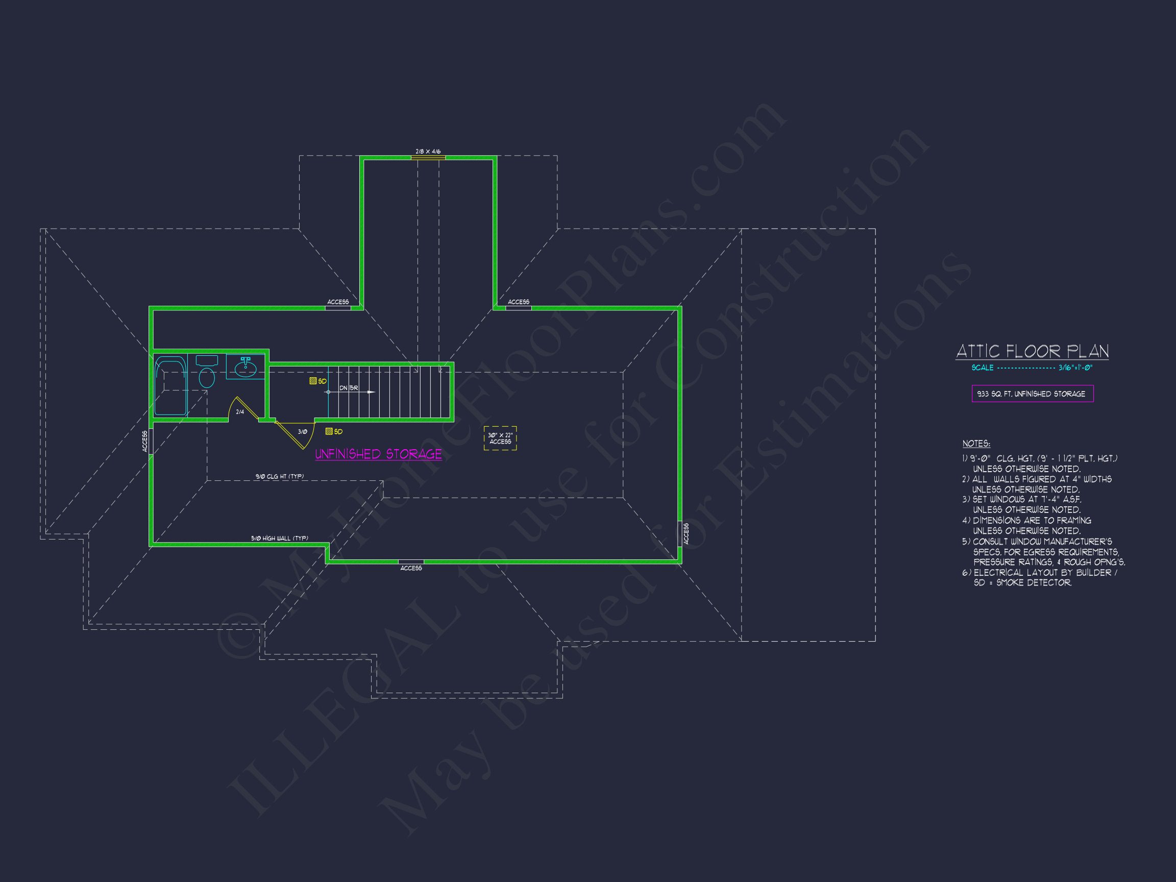 Luxury Home Plan with CAD Floor Plans & Architectural Designs