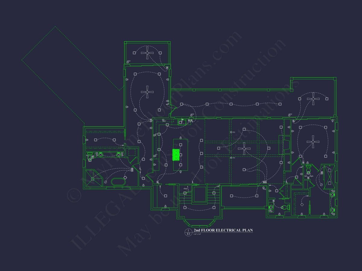 Luxury house Plan with Detailed Floor Plan, CAD Designs, and Blueprints