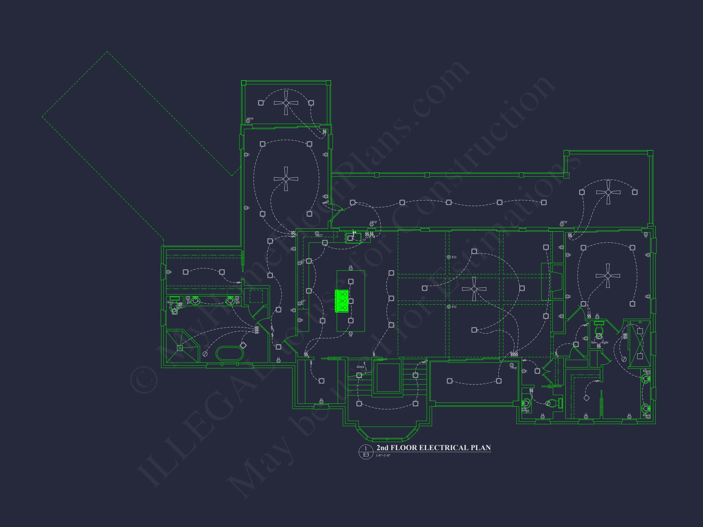 Luxury Home Plan with Detailed Floor Plan,CAD Designs,and Blueprints