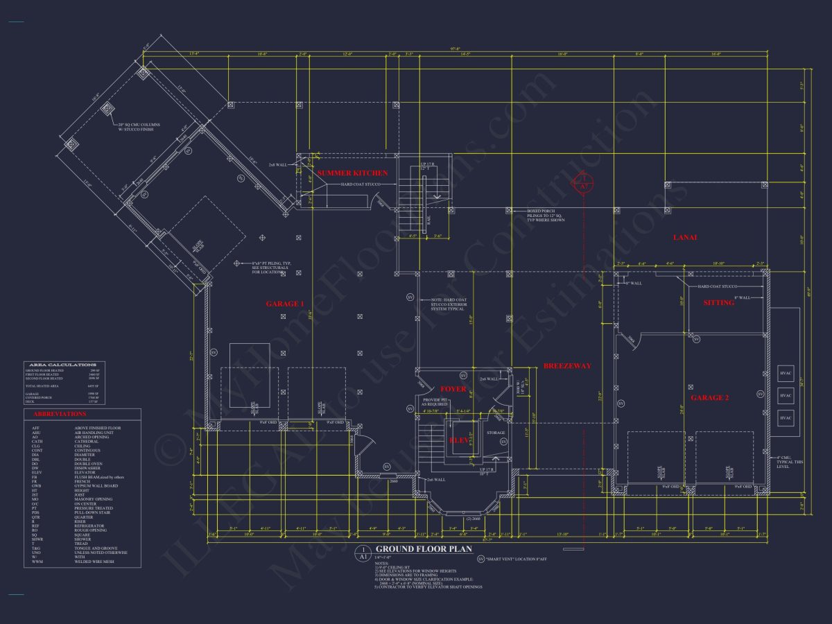 Luxury house Plan with Detailed Floor Plan, CAD Designs, and Blueprints