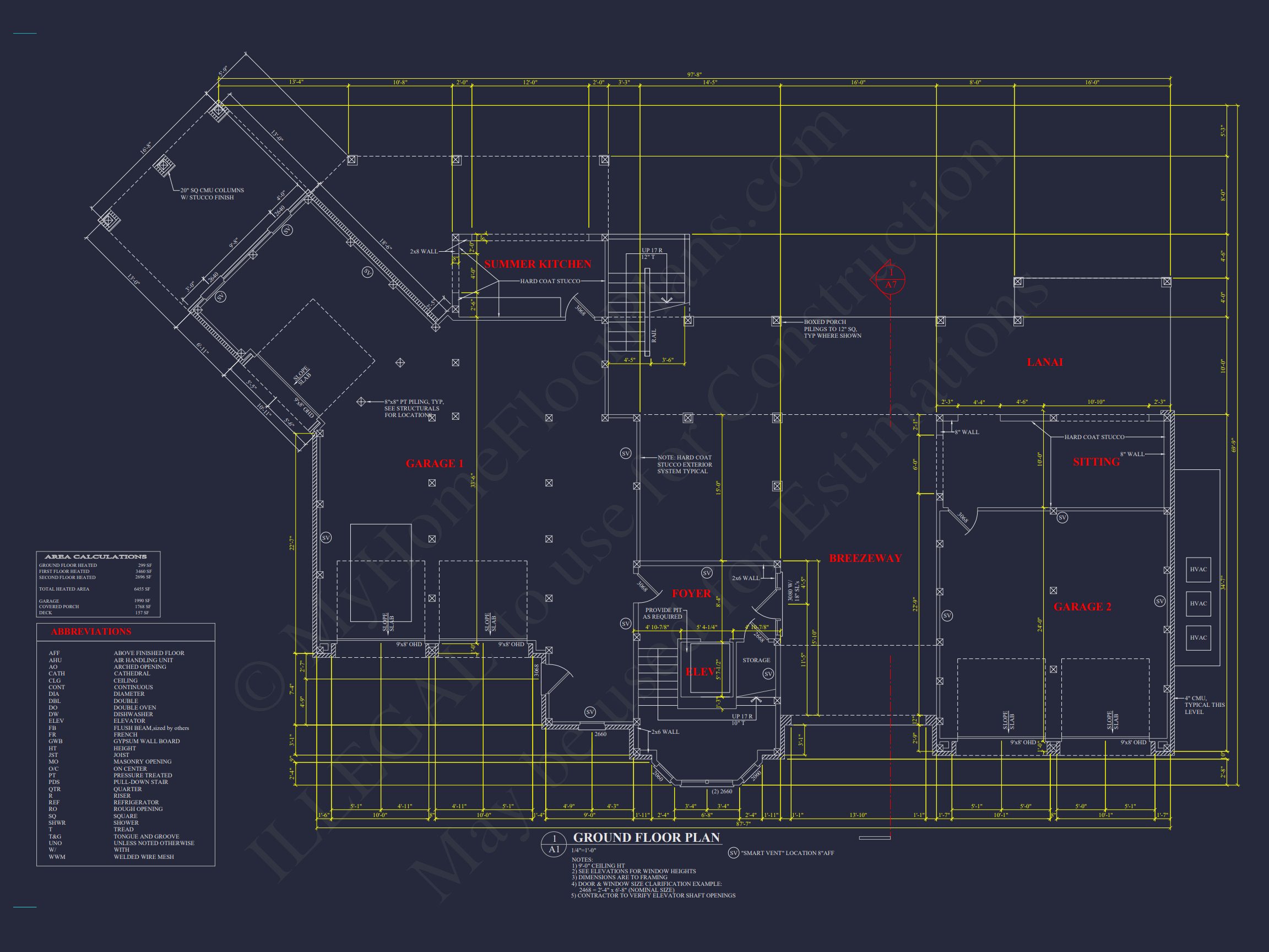 Luxury house Plan with Detailed Floor Plan, CAD Designs, and Blueprints