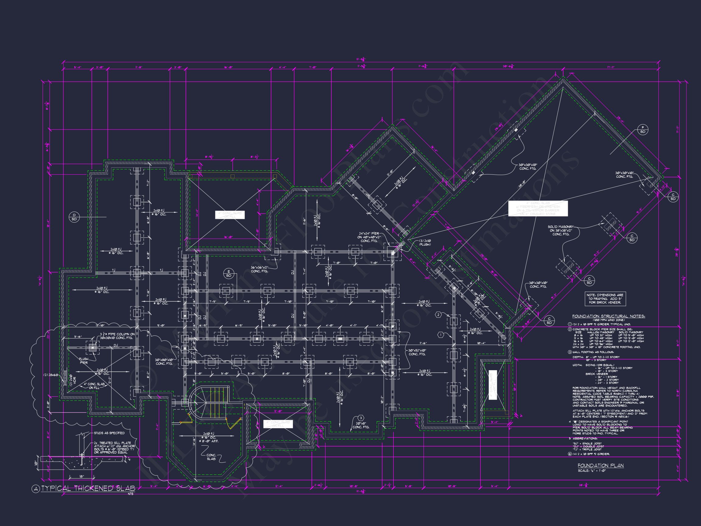 Luxury house Plan with Detailed Floor Plan,CAD,and Blueprint Designs