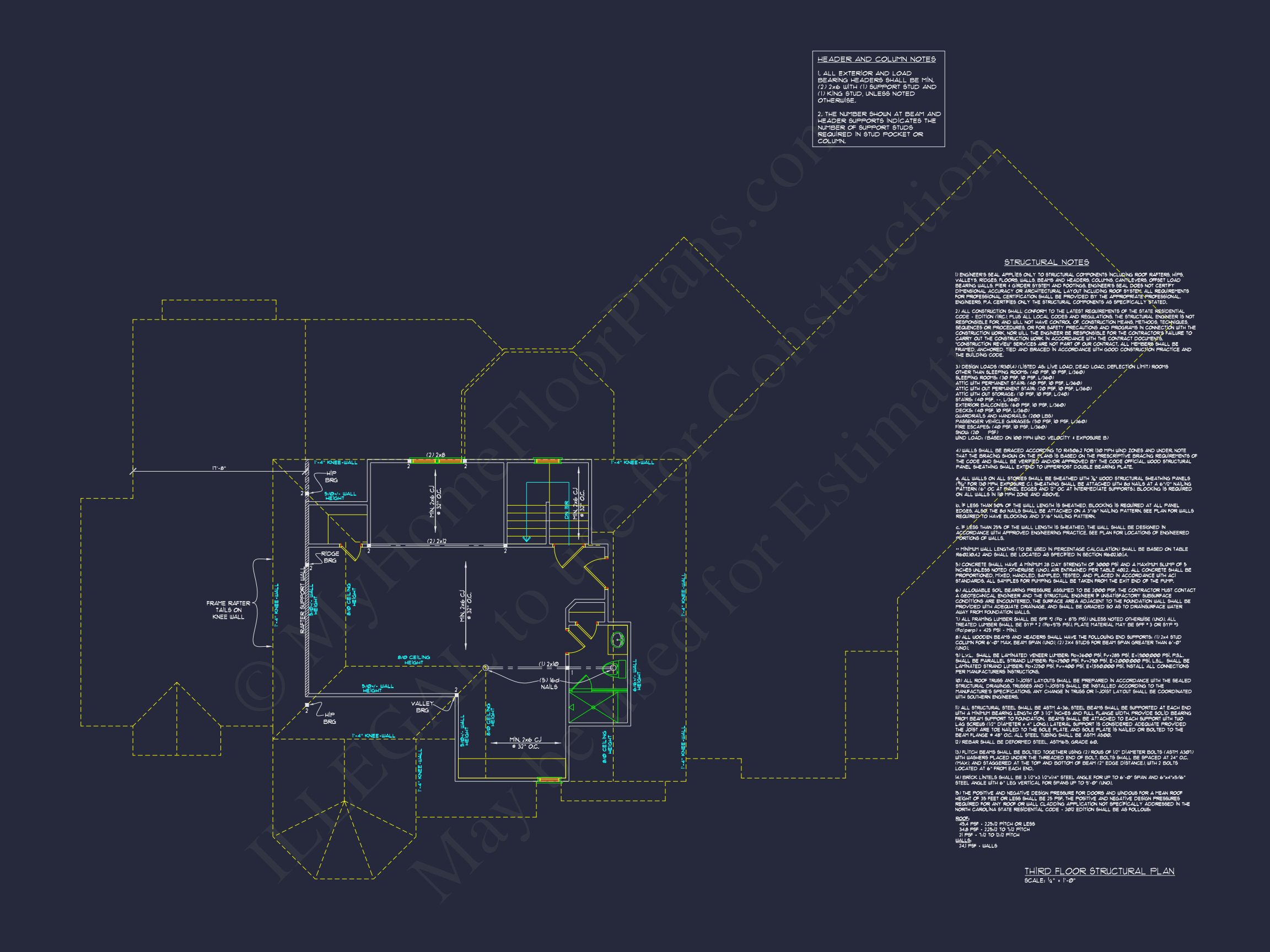 Luxury house Plan with Detailed Floor Plan,CAD,and Blueprint Designs